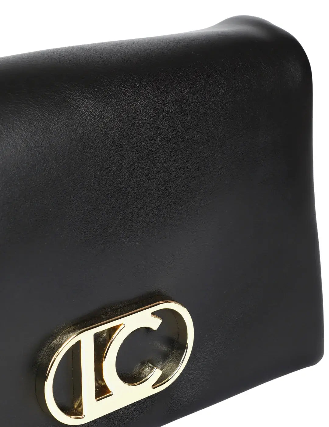 Bandolera Efecto Piel Solapa Lola Casademunt Negro | Bicos de Fío