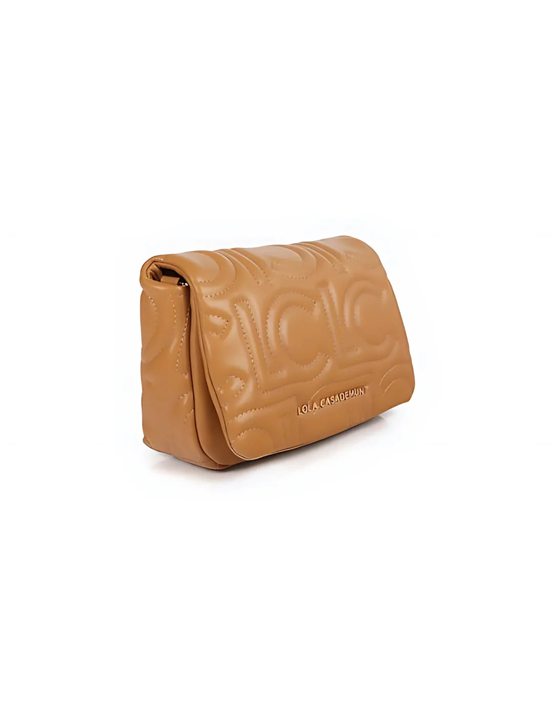 Bandolera Lola Casademunt Mix Cadena Camel | Bicos de Fío