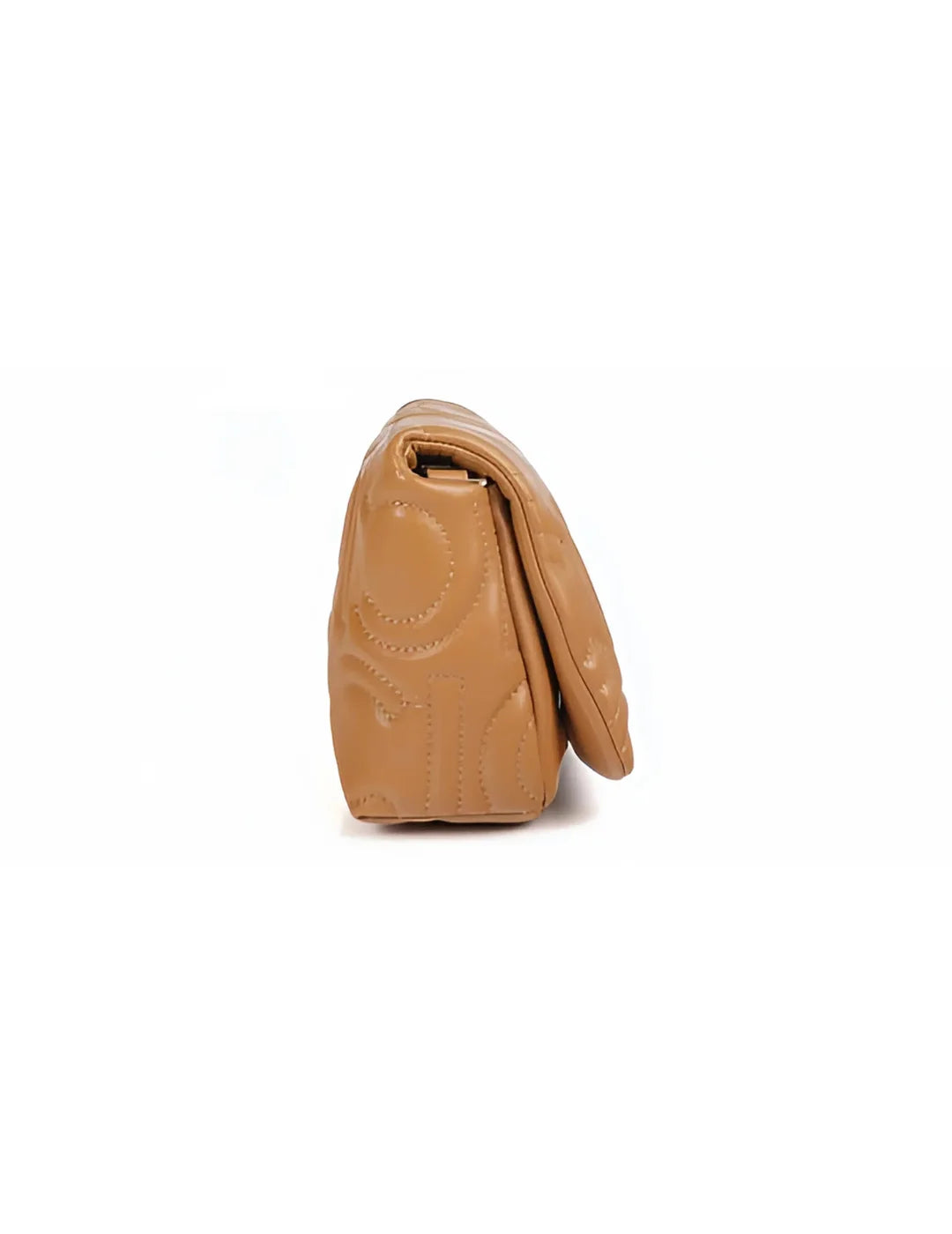 Bandolera Lola Casademunt Mix Cadena Camel | Bicos de Fío