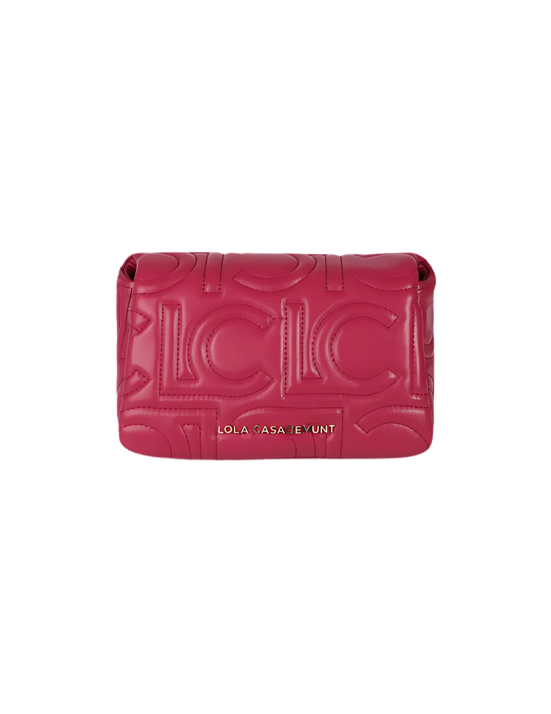 Bandolera Lola Casademunt Mix Cadena Fucsia | Bicos de Fío