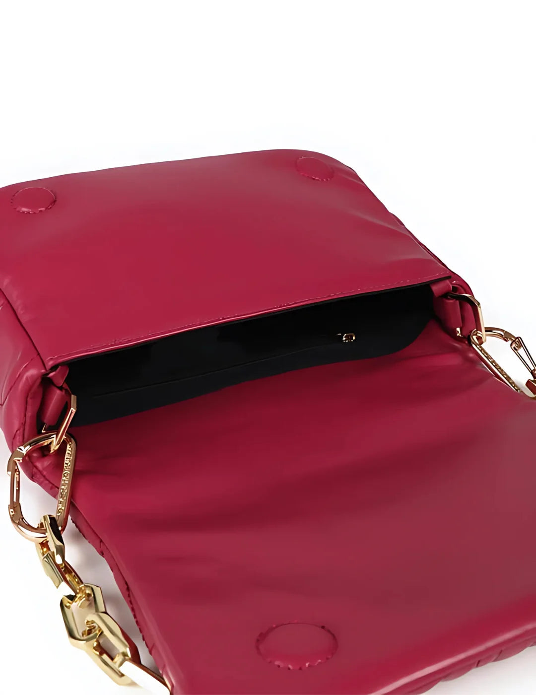 Bandolera Lola Casademunt Mix Cadena Fucsia | Bicos de Fío