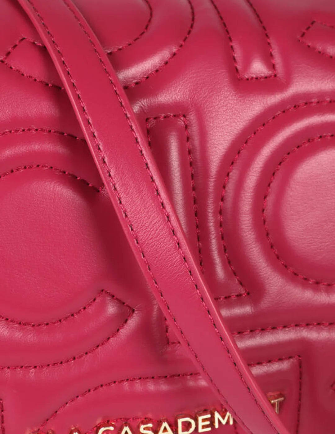 Bandolera Lola Casademunt Mix Cadena Fucsia | Bicos de Fío