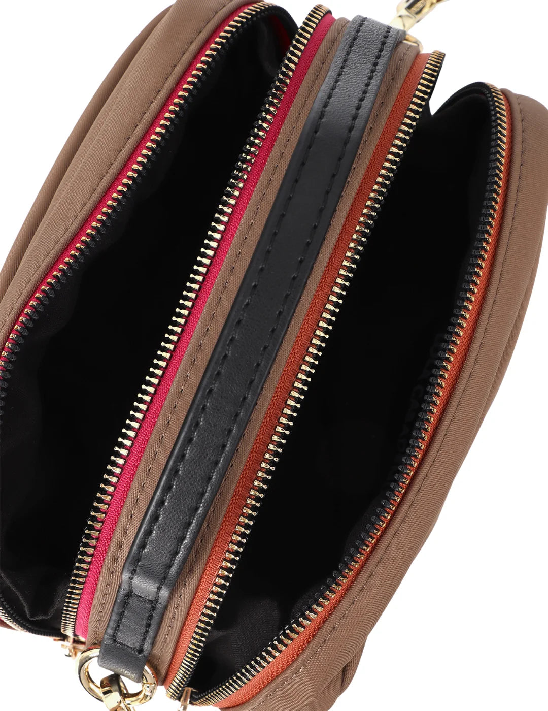 Bandolera Nylon Lola Casademunt Beige | Bicos de Fío