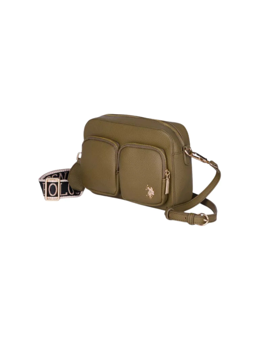 Bandolera Bolsillos US Polo Assn Olive | Bicos de Fío