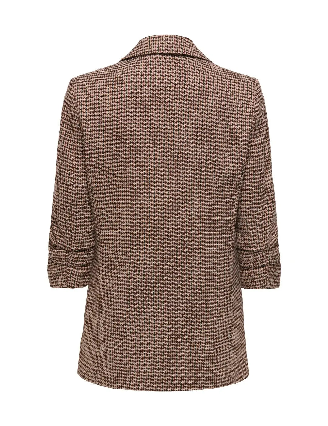 Blazer Manga 3/4 ONLY Lettie Marrón | Bicos de Fío