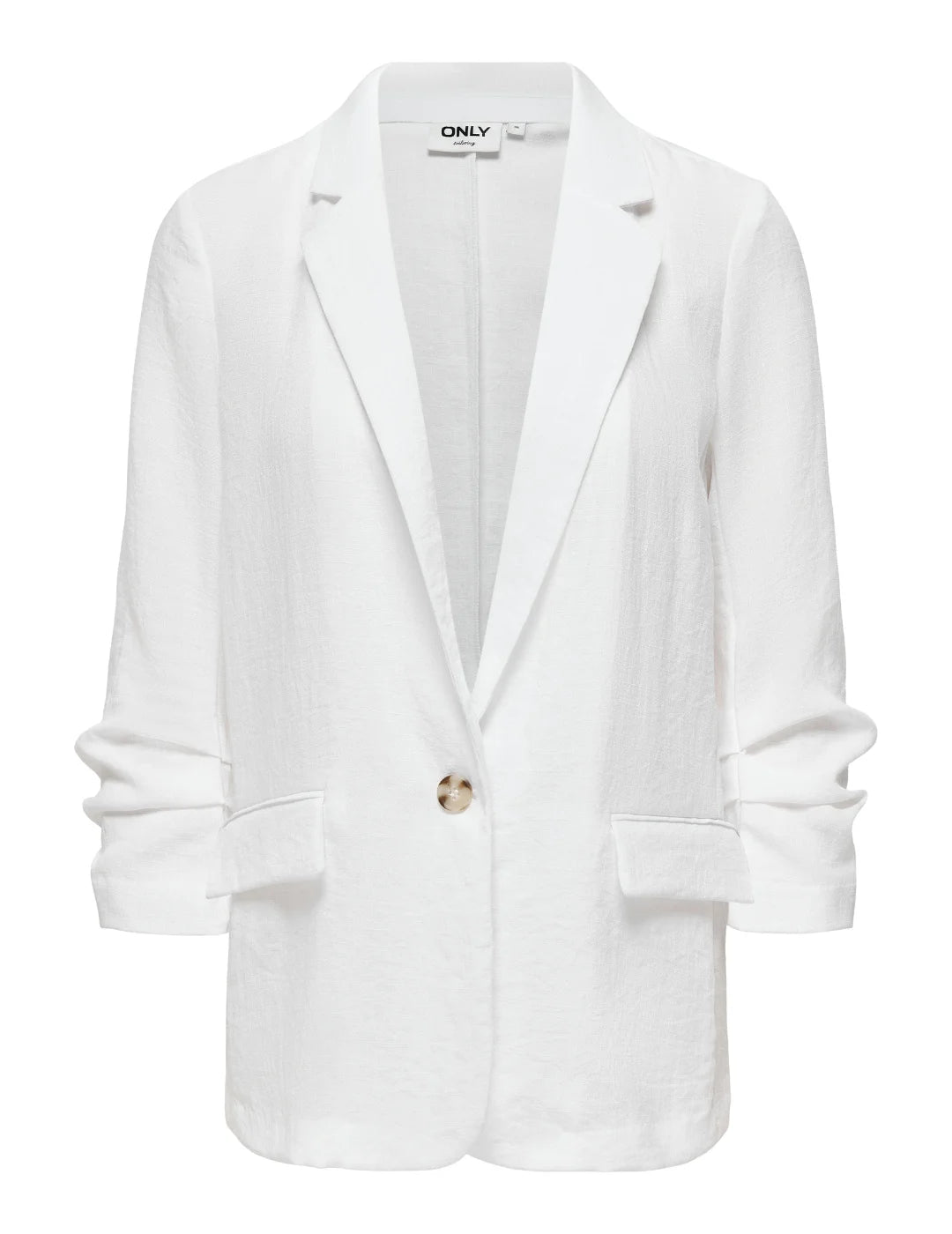 Blazer Lino ONLY Lita Blanco | Bicos de Fío
