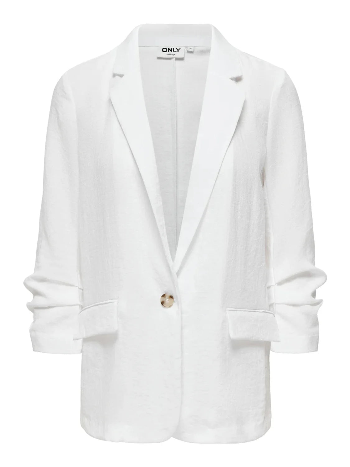 Blazer Lino ONLY Lita Blanco | Bicos de Fío