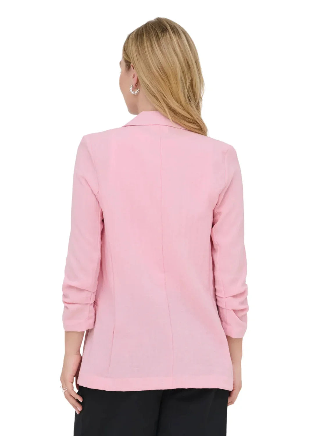 Blazer Lino ONLY Lita Rosa | Bicos de Fío