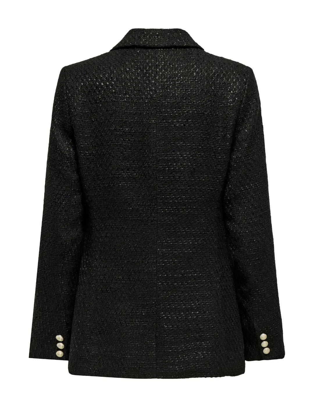 Blazer Boucle ONLY Astrid Negro | Bicos de Fío