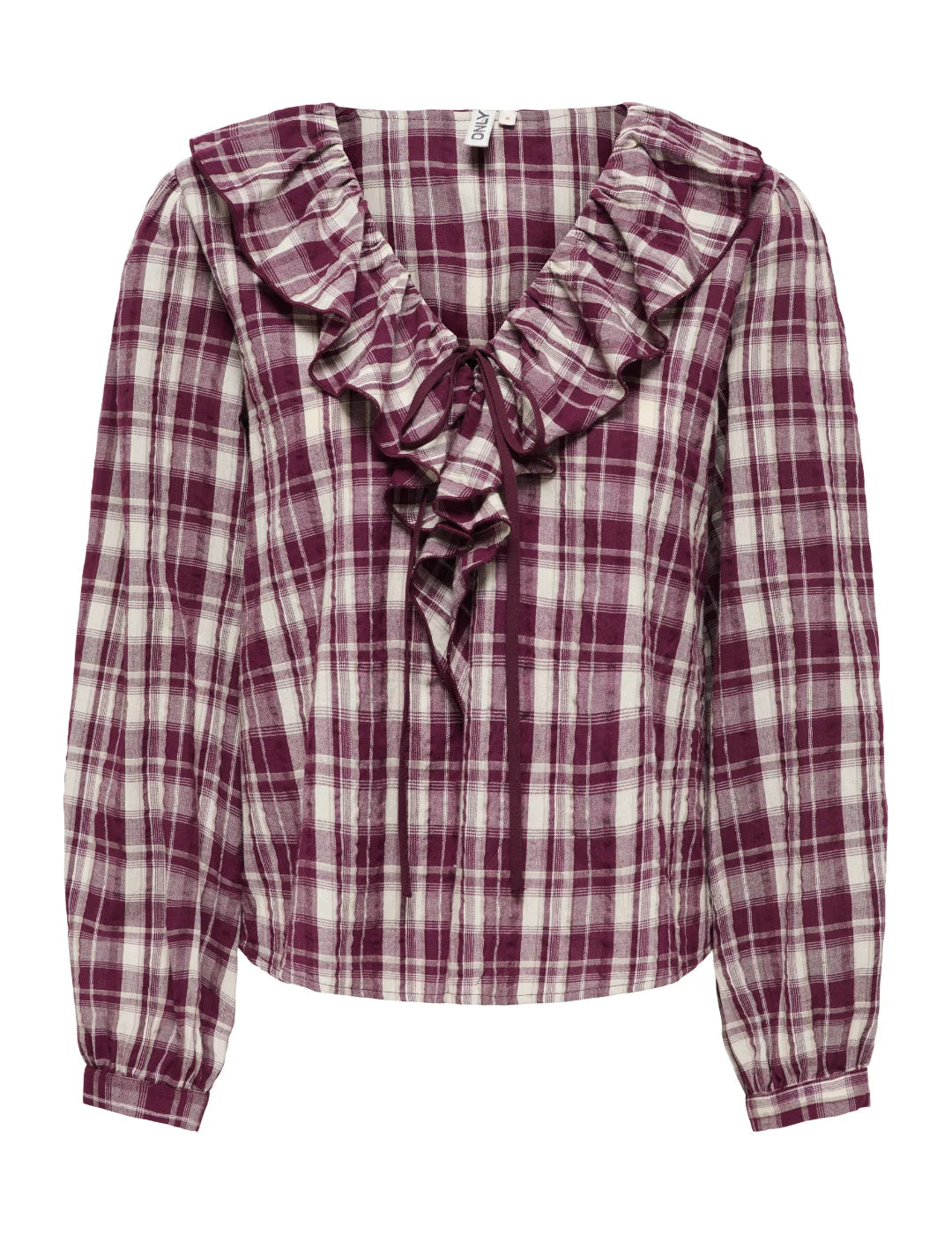 Blusa ONLY Nimu Kanika Granate | Bicos de Fío
