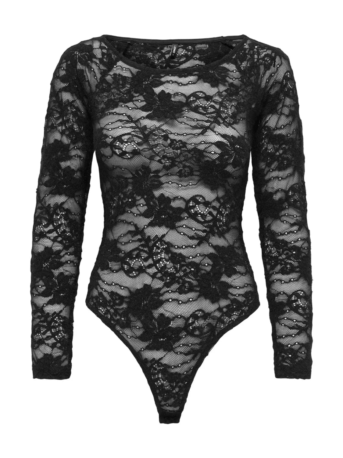 Body Encaje ONLY Rue Negro | Bicos de Fío