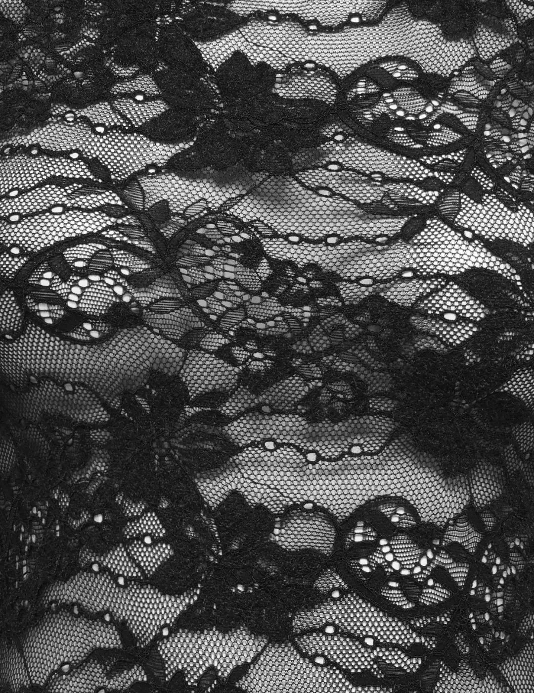 Body Encaje ONLY Rue Negro | Bicos de Fío