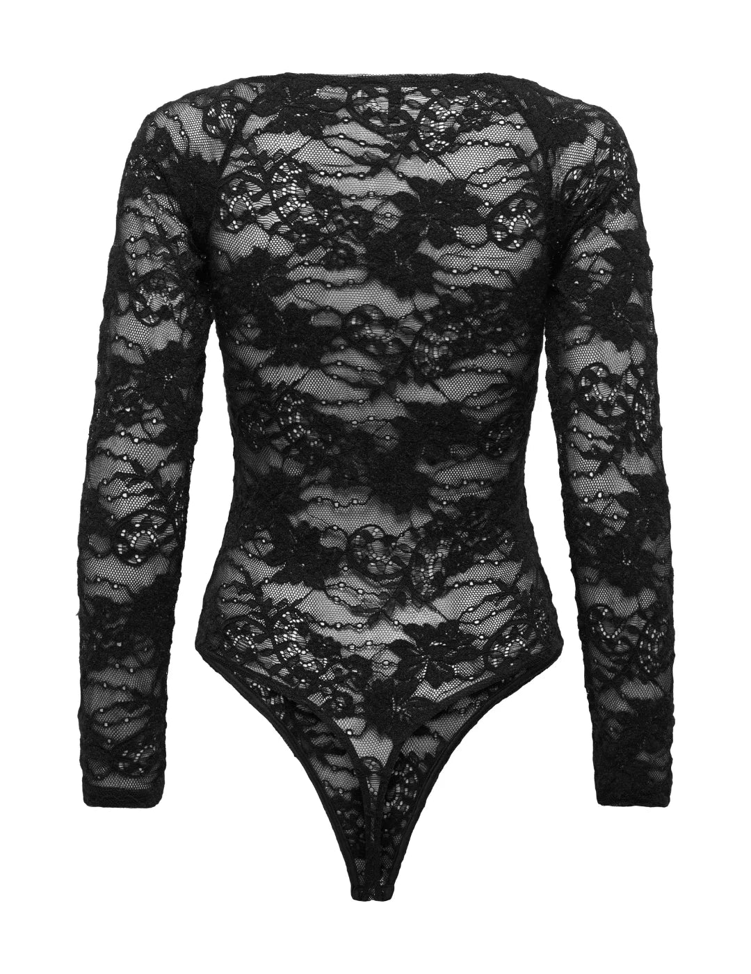 Body Encaje ONLY Rue Negro | Bicos de Fío