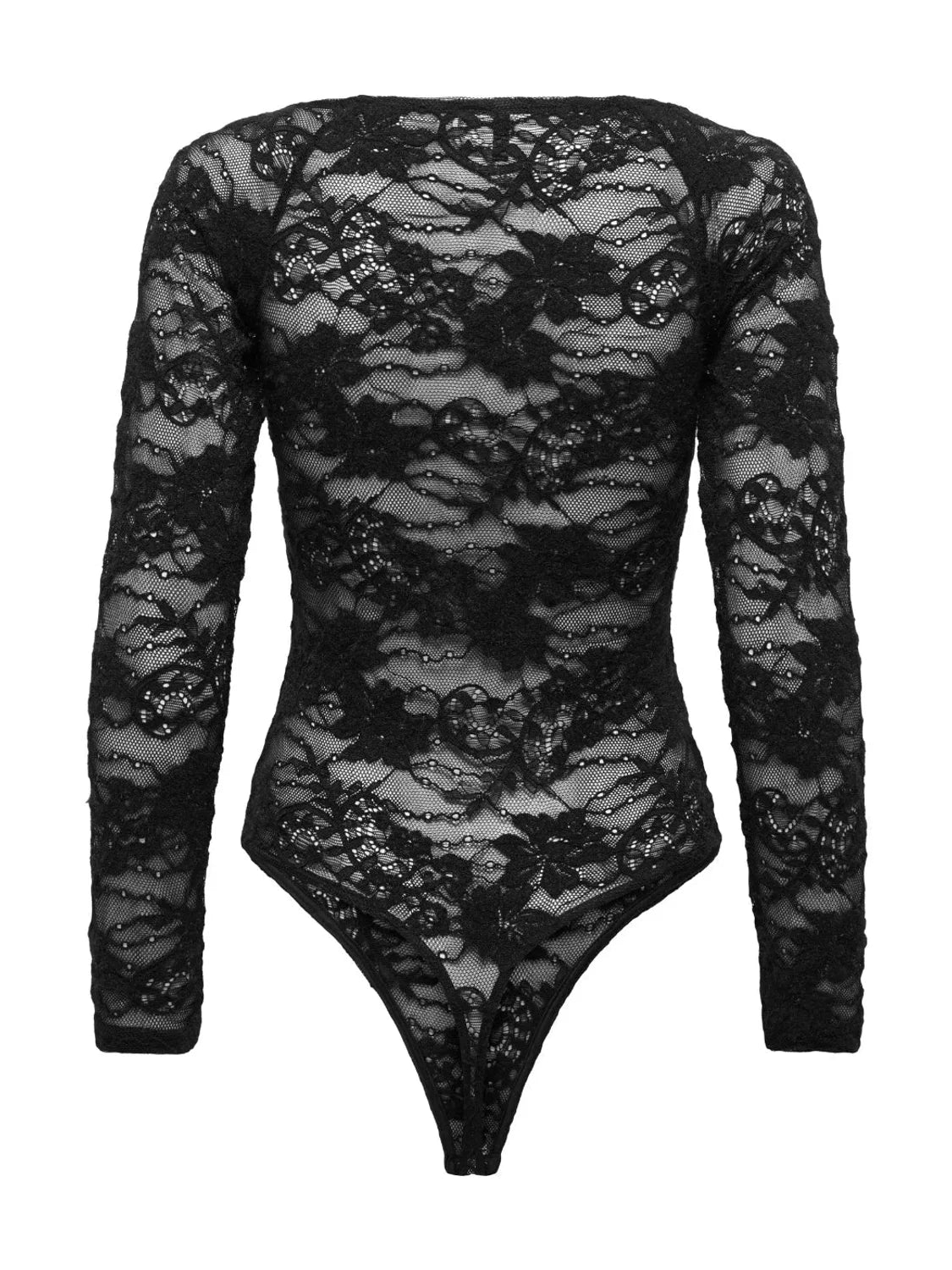 Body Encaje ONLY Rue Negro | Bicos de Fío