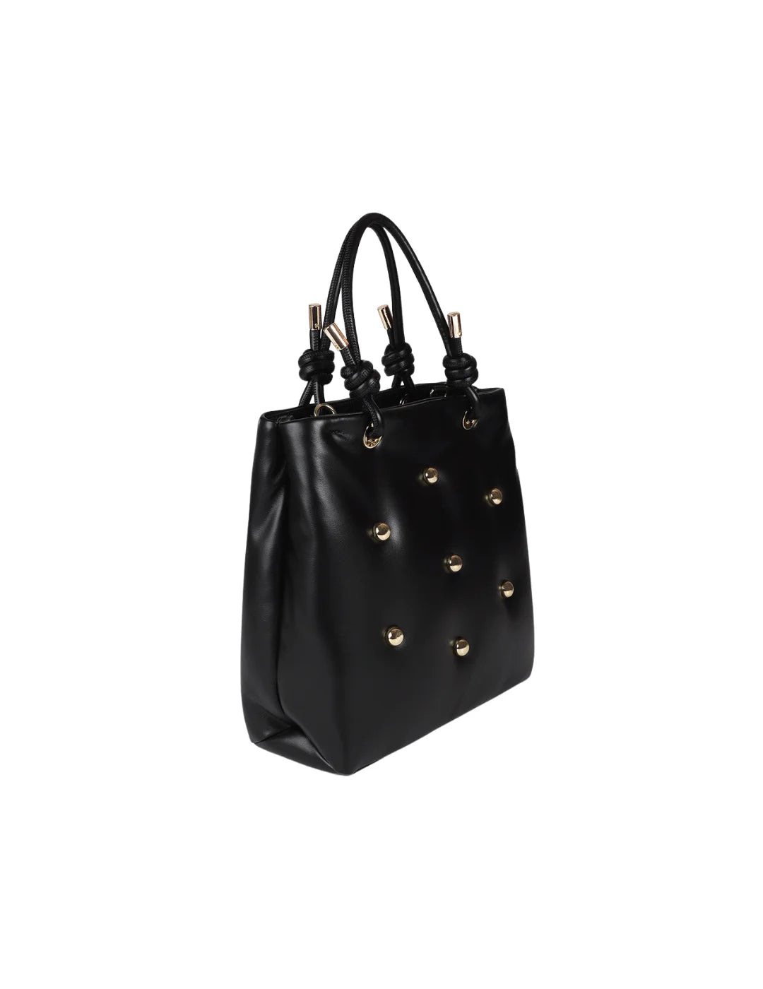 Bolso Lola Casademunt Tachas Negro | Bicos de Fío