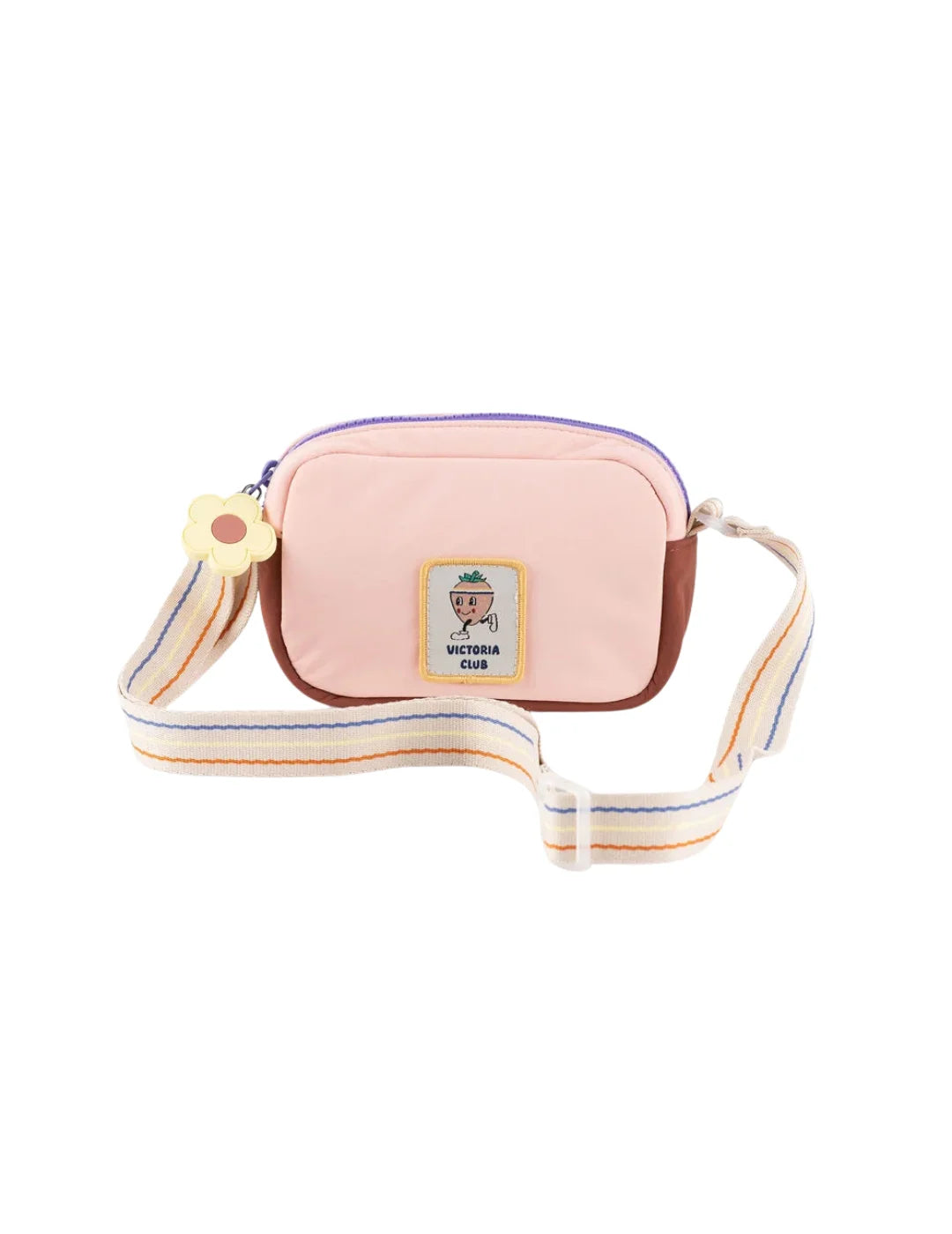 Bandolera Kids Nylon Victoria Rosa | Bicos de Fío