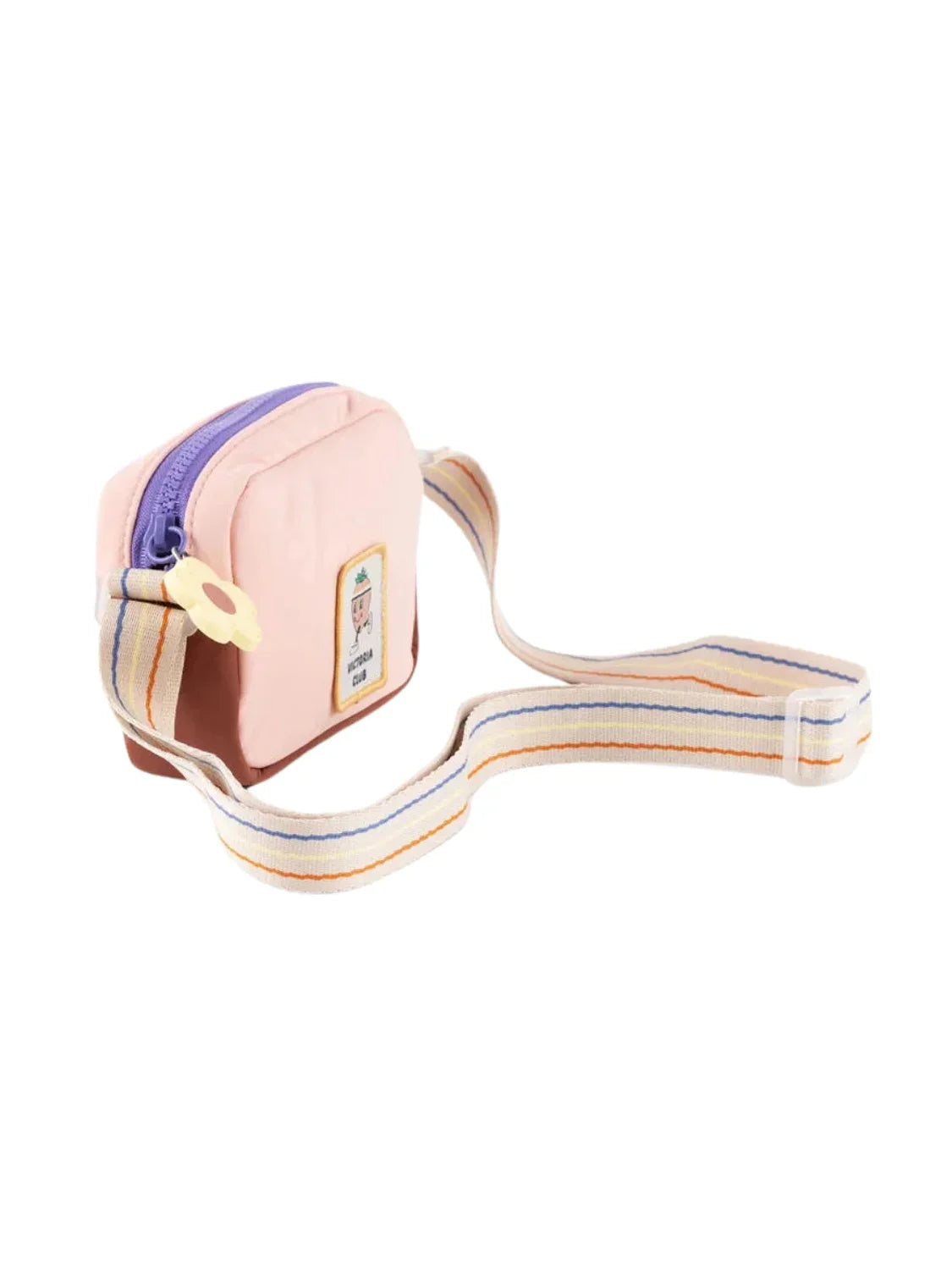 Bandolera Kids Nylon Victoria Rosa | Bicos de Fío
