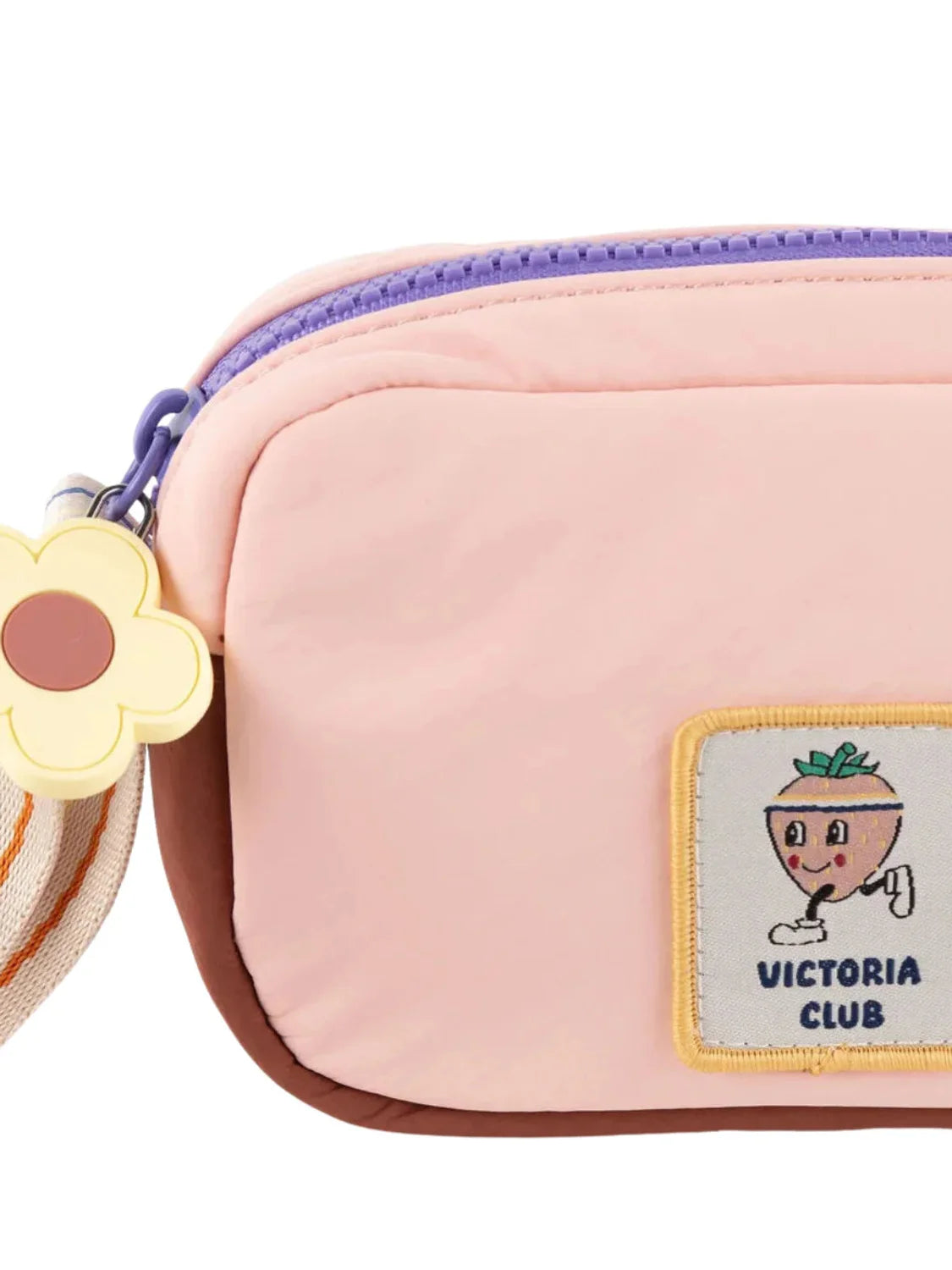 Bandolera Kids Nylon Victoria Rosa | Bicos de Fío