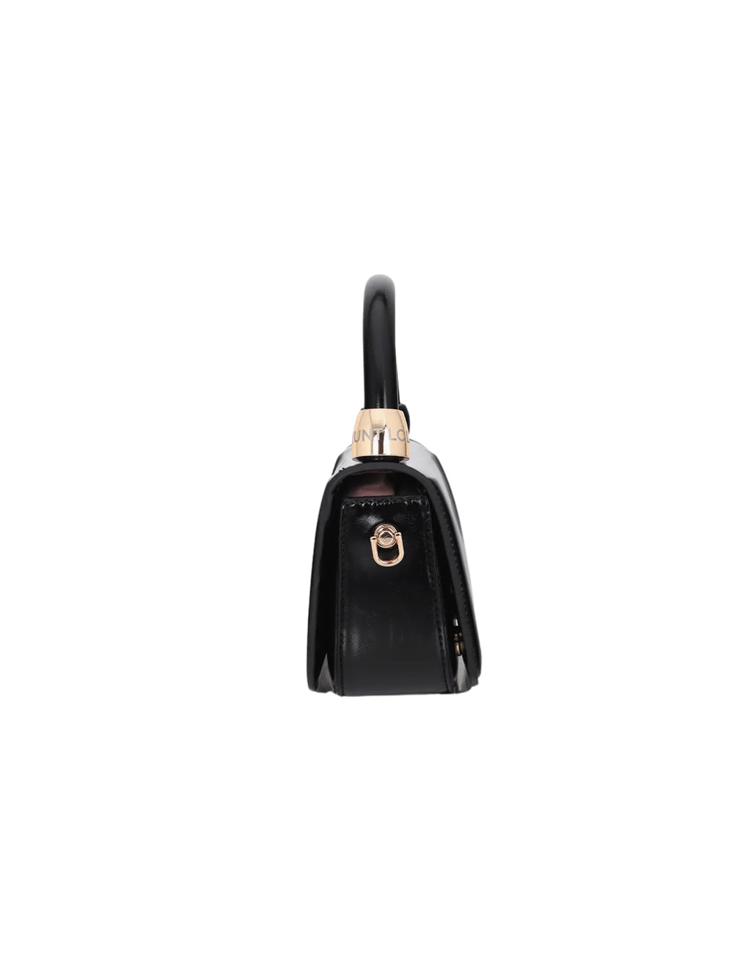 Bolso Bandolera Mini Lola Casademunt Aro Negro | Bicos de Fío