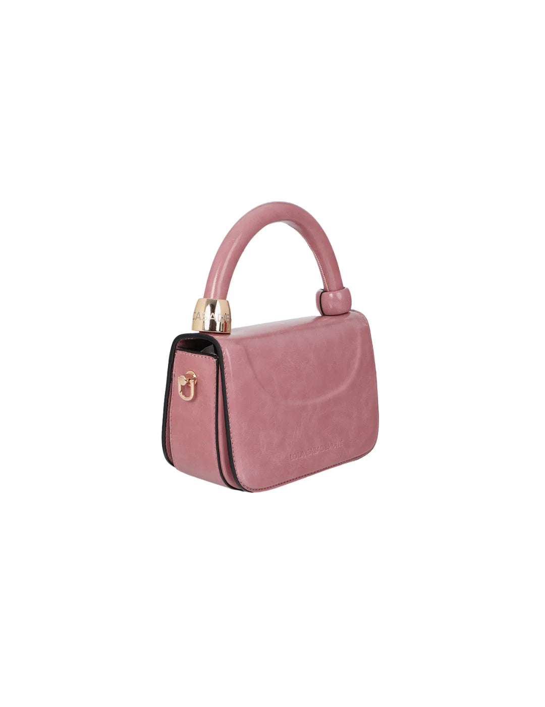 Bolso Bandolera Mini Lola Casademunt Aro Rosa | Bicos de Fío