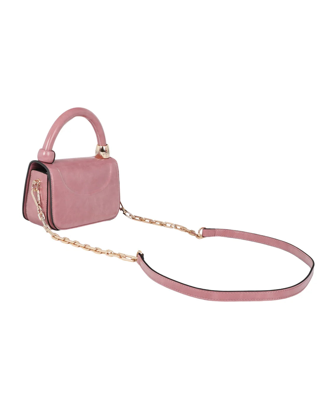 Bolso Bandolera Mini Lola Casademunt Aro Rosa | Bicos de Fío