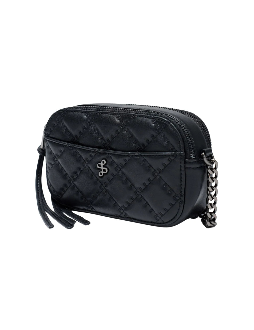 Bolso Bandolera Vegan Salsa Jeans Negro | Bicos de Fío