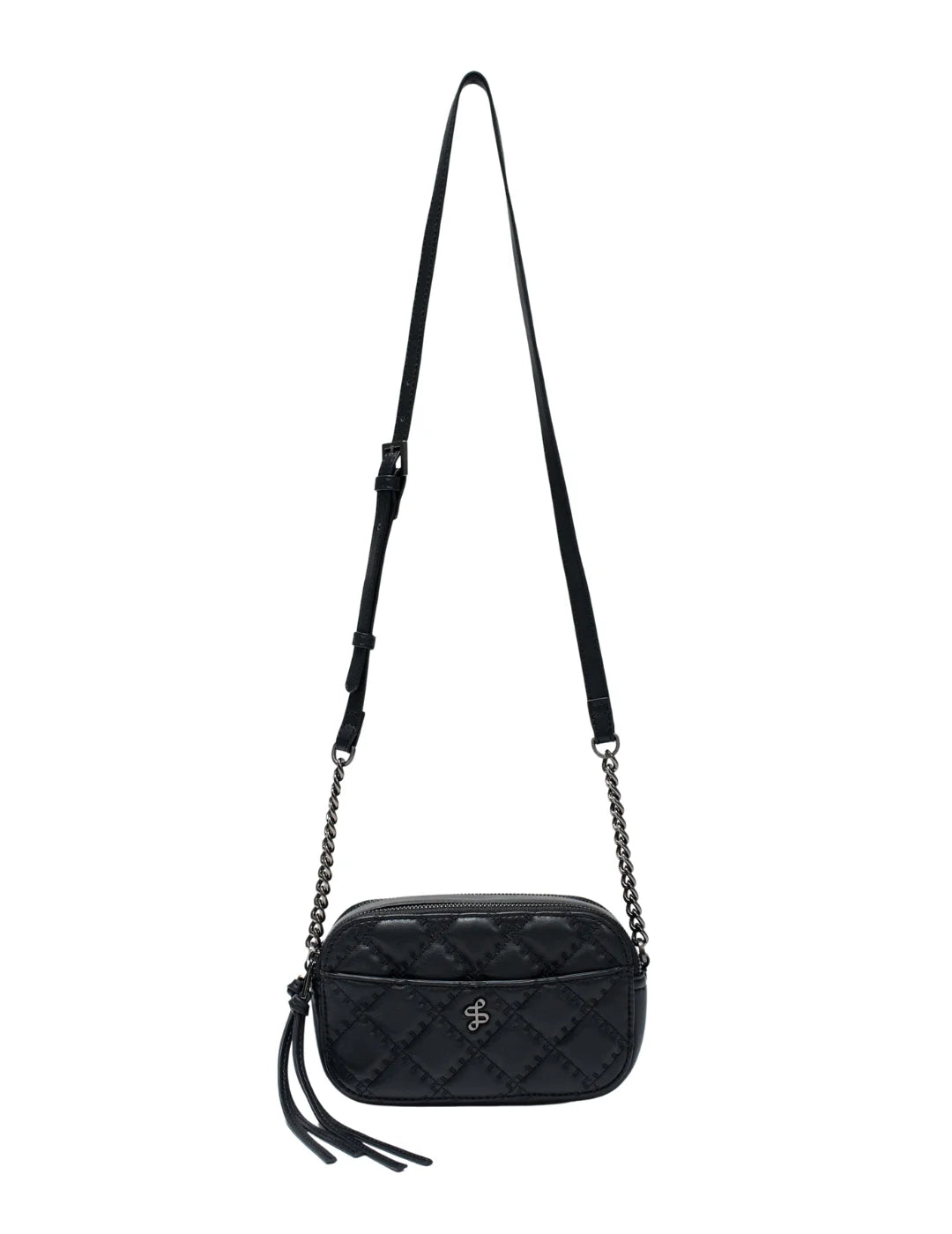 Bolso Bandolera Vegan Salsa Jeans Negro | Bicos de Fío