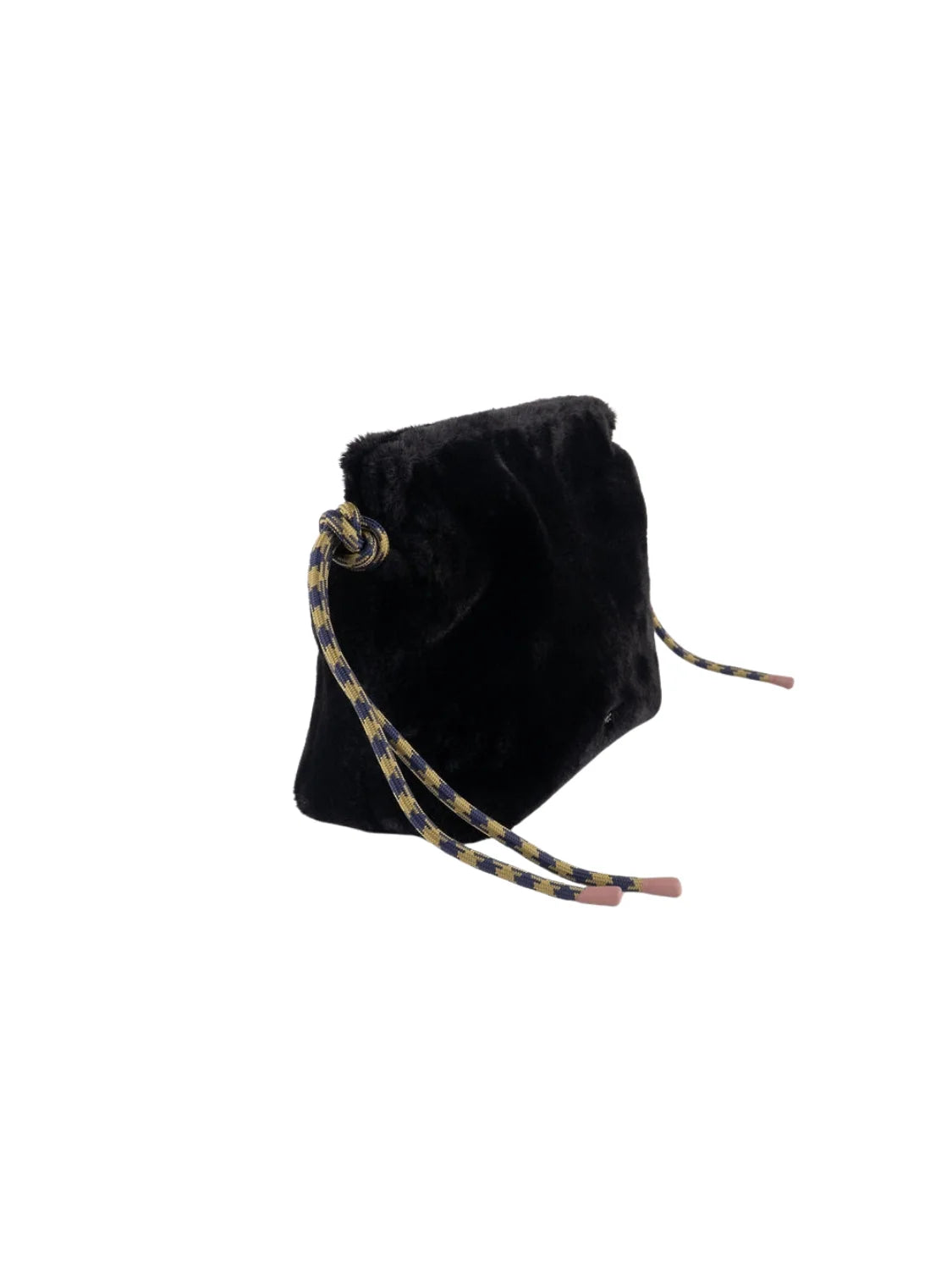 Bolso Bandolera Victoria Pelo Negro | Bicos de Fío