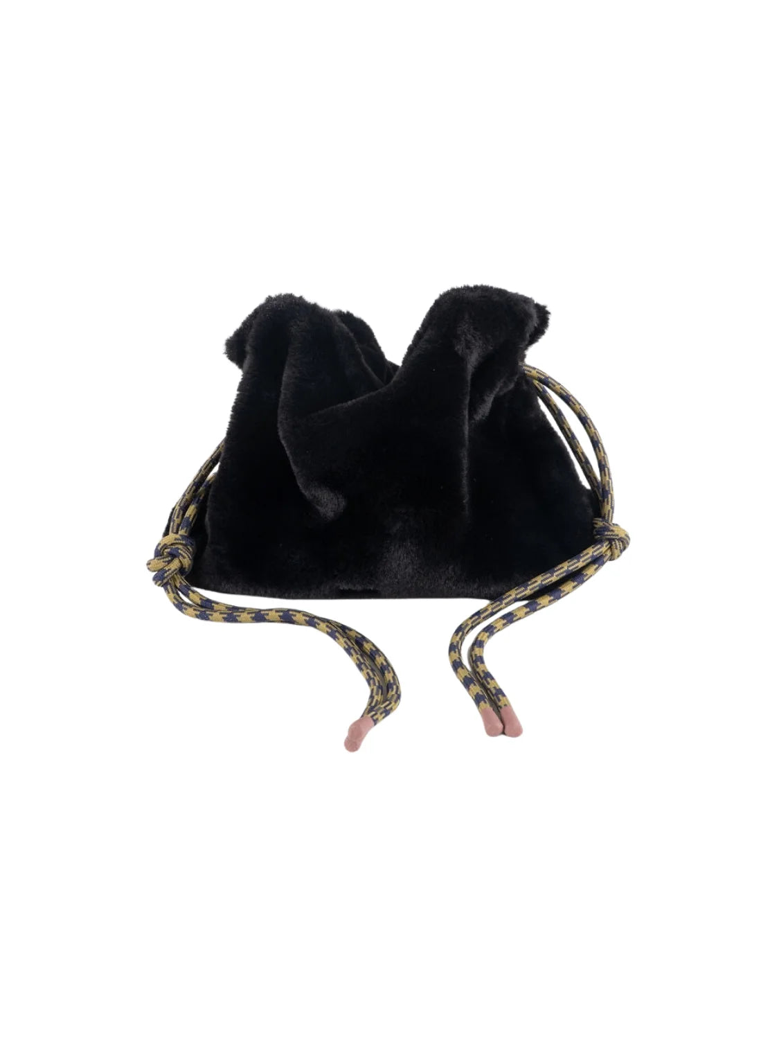 Bolso Bandolera Victoria Pelo Negro | Bicos de Fío