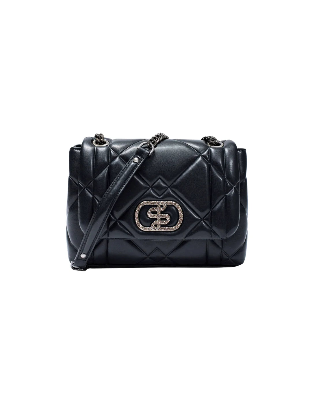 Bolso Crossbody Salsa Jeans Vegan Negro | Bicos de Fío