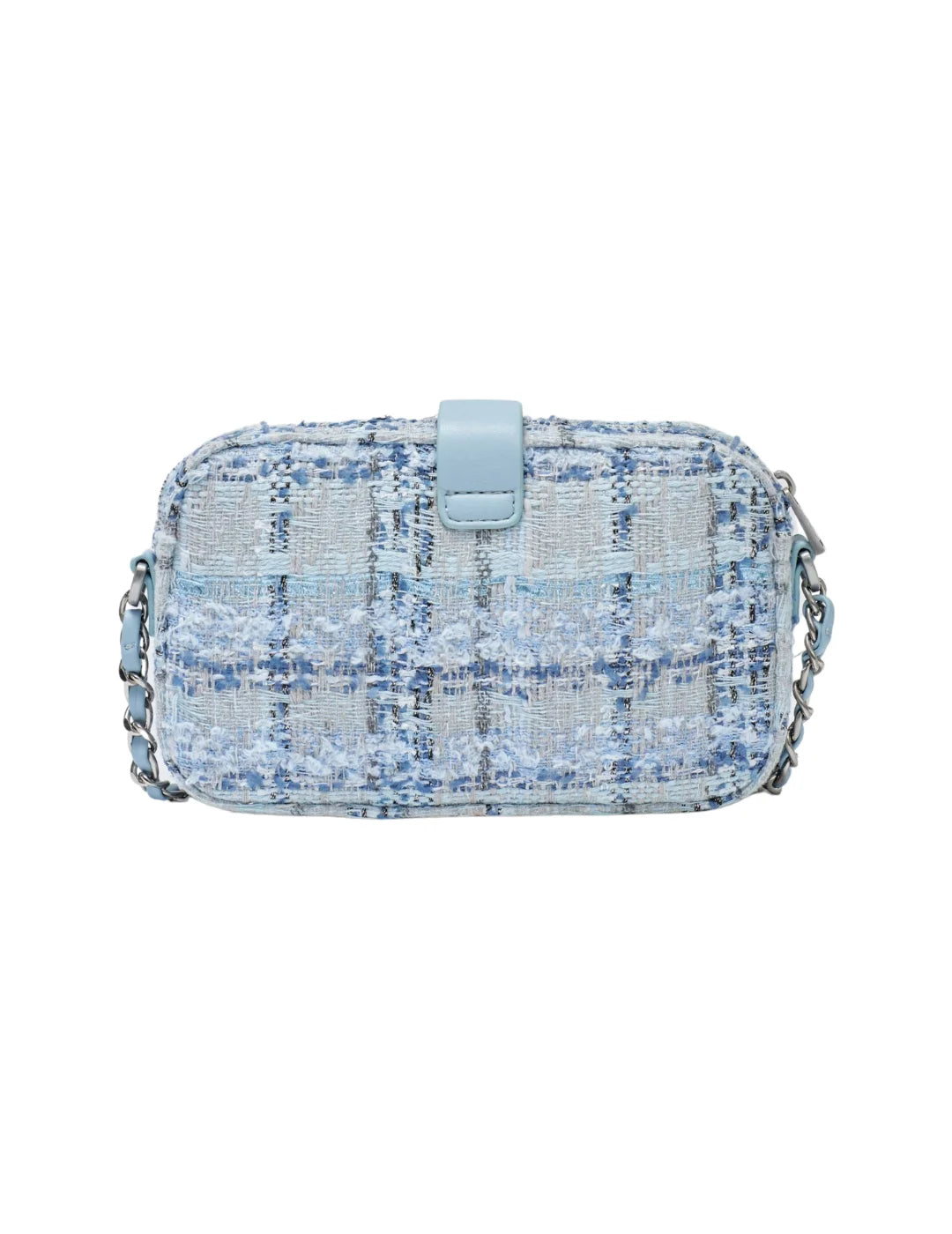 Bolso De Tweed Salsa Jeans Azul Claro | Bicos de Fío