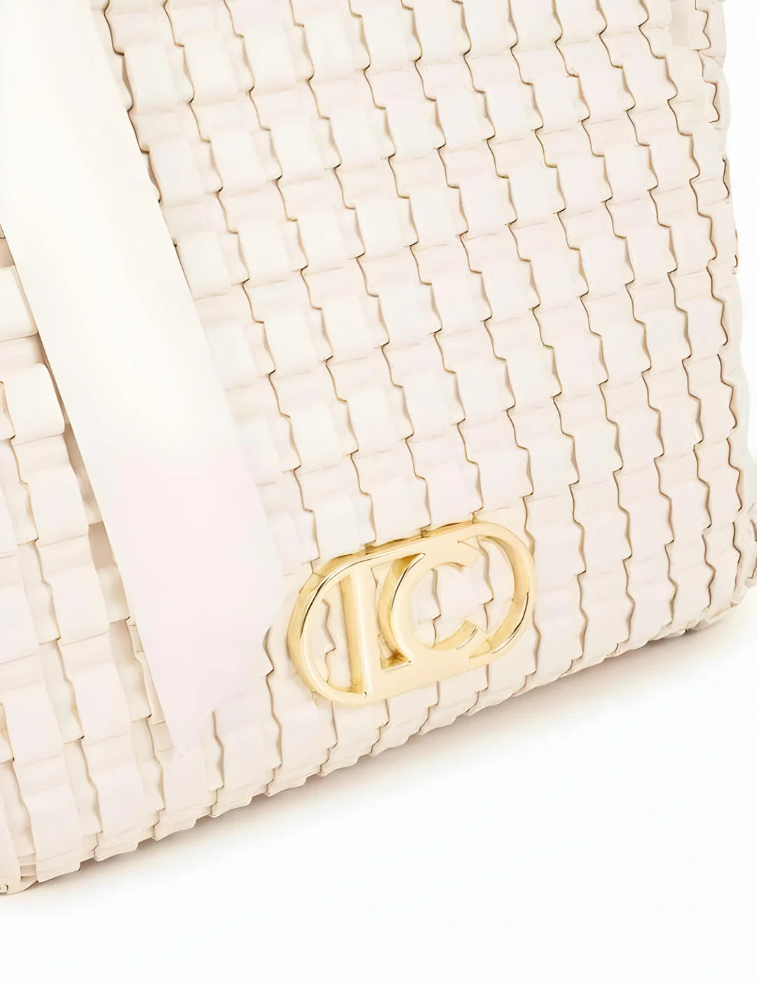 Bolso Lola Casademunt Trenzado Crudo | Bicos de Fío