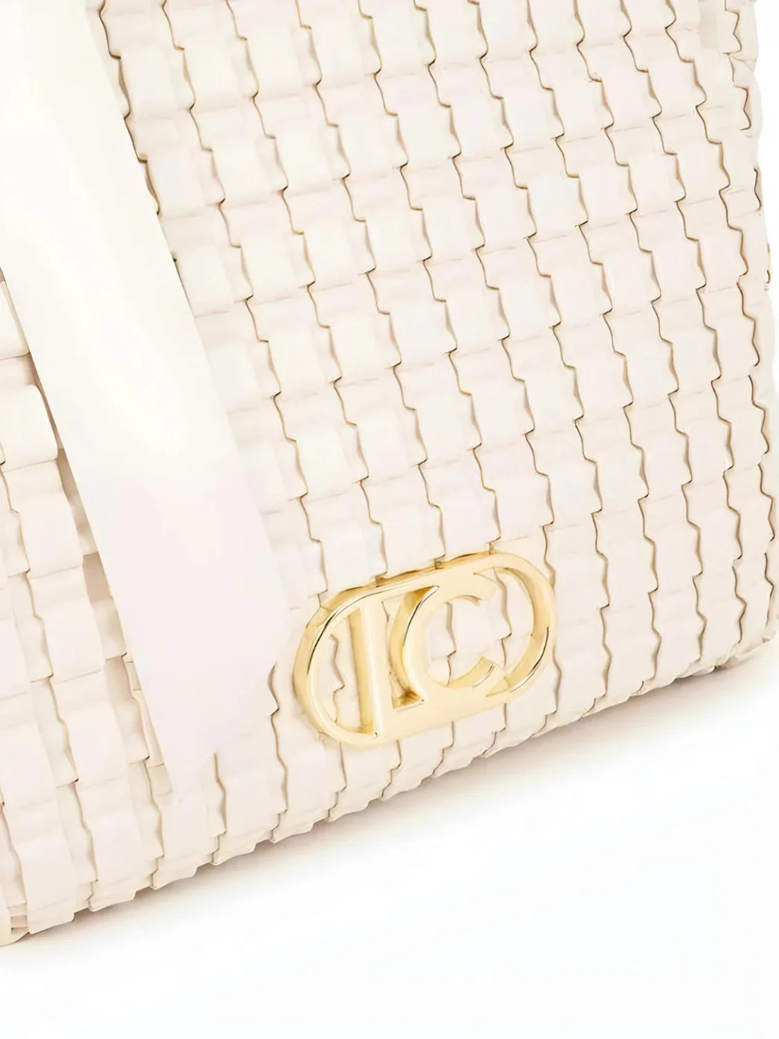 Bolso Lola Casademunt Trenzado Crudo | Bicos de Fío