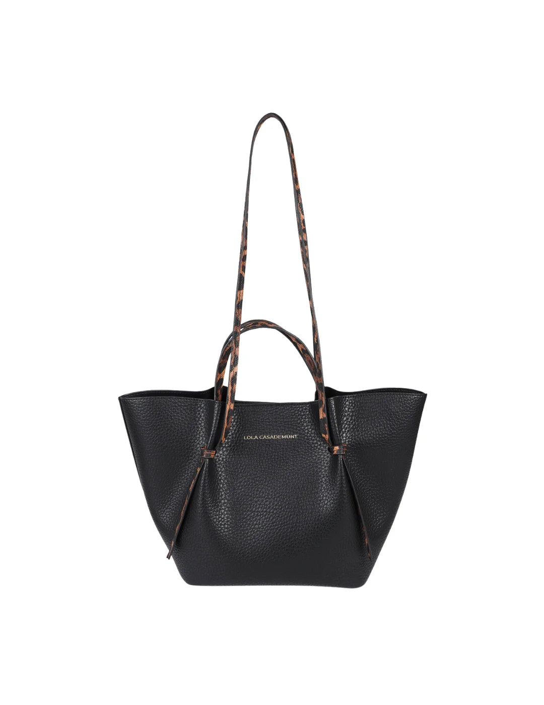 Mini Shopper Lola Casademunt Negro | Bicos de Fío