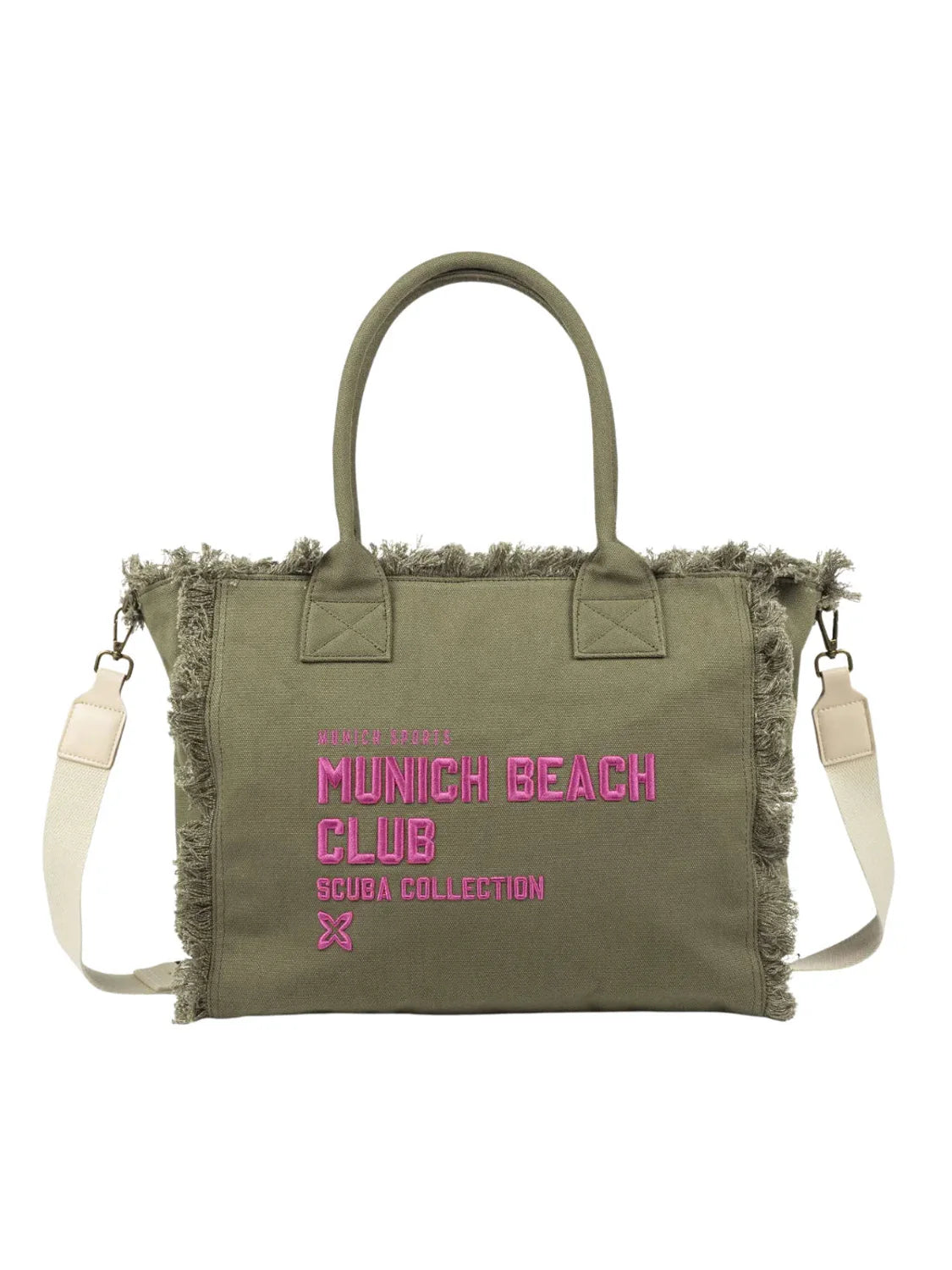 Bolso Shopper Munich Scuba Khaki | Bicos de Fío