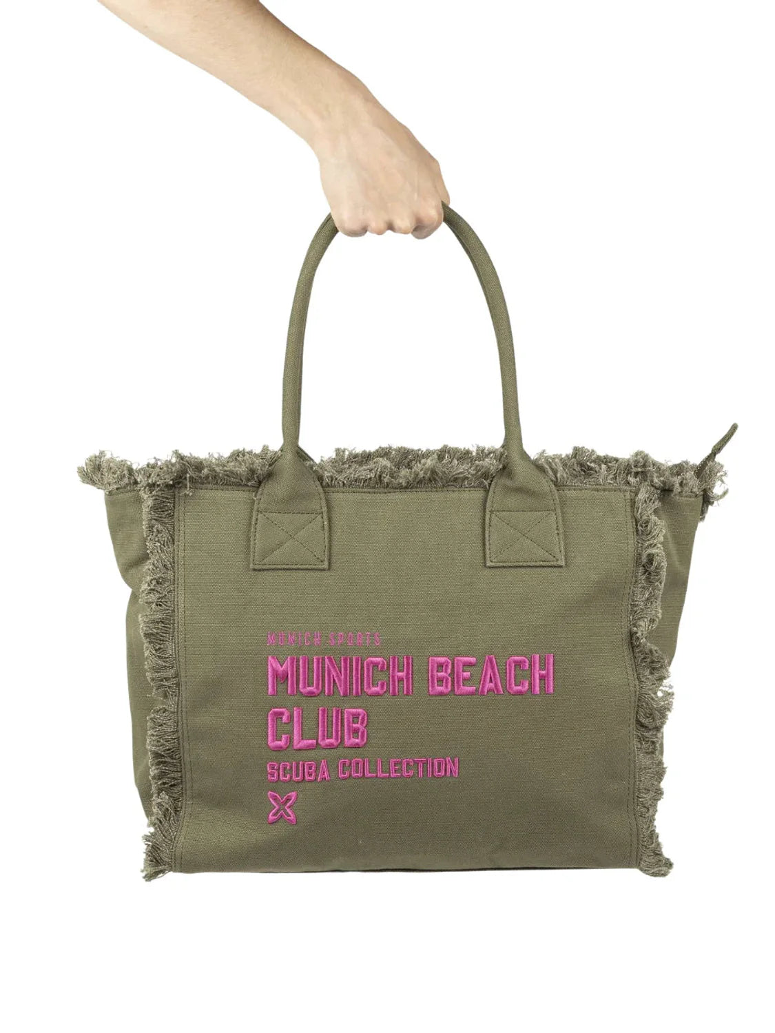 Bolso Shopper Munich Scuba Khaki | Bicos de Fío