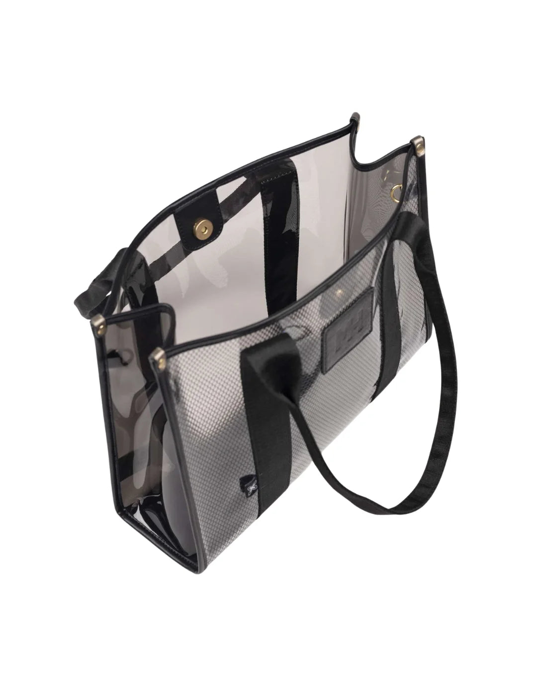 Bolso Shopper Munich Jade Negro | Bicos de Fío