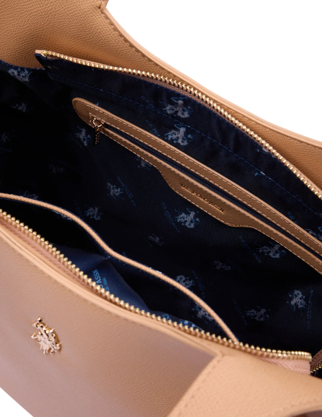 Bolso Shopper US Polo Assn Jones Camel | Bicos de Fío