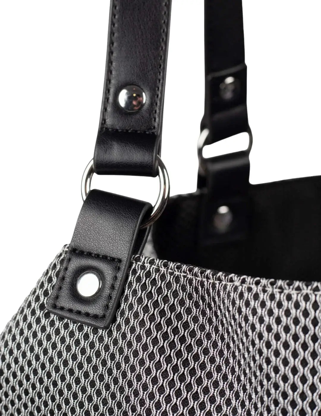 Bolso Reversible Munich Gogo Spin Gris | Bicos de Fío