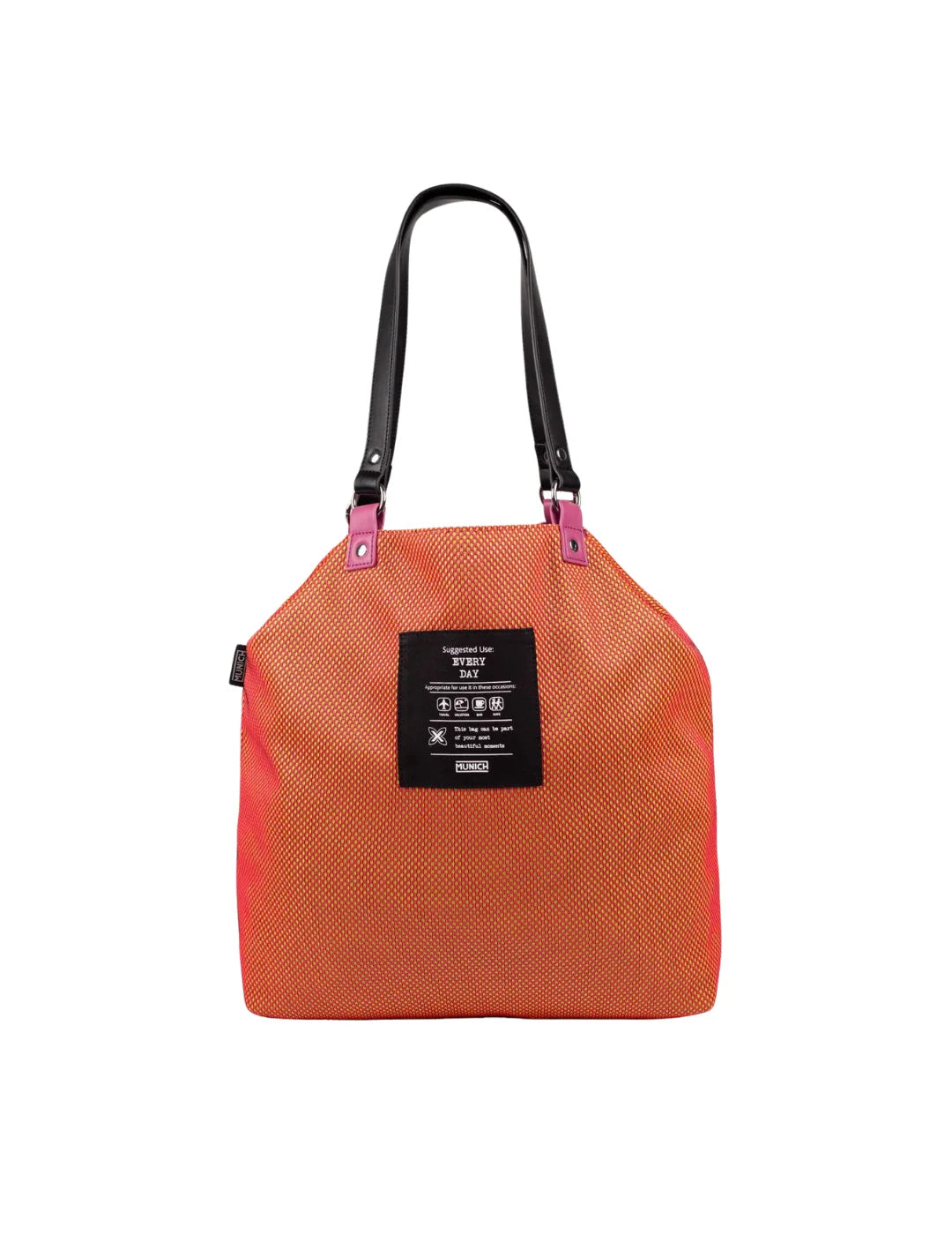Bolso Reversible Munich Gogo Spin Naranja | Bicos de Fío