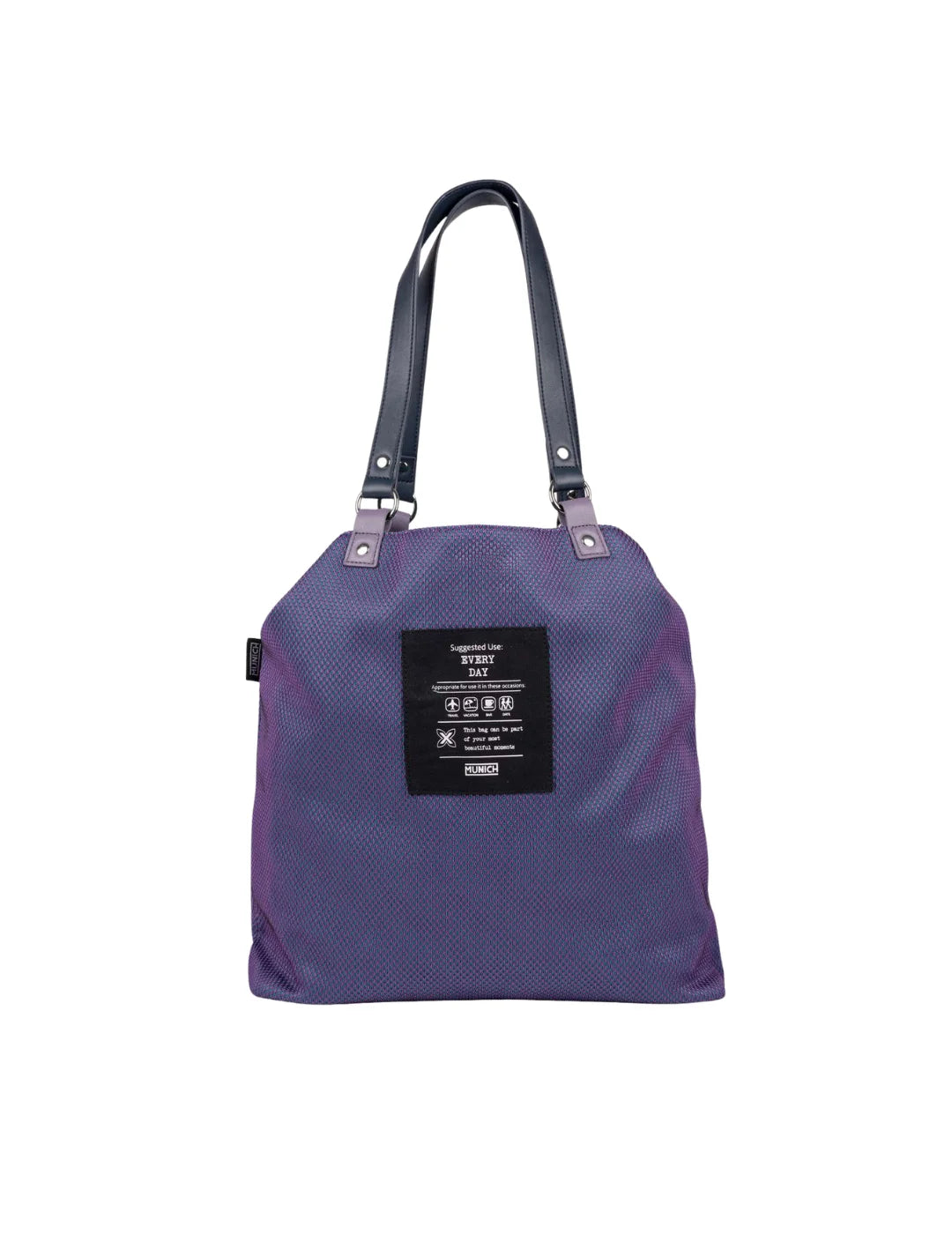 Bolso Reversible Munich Gogo Spin Violeta | Bicos de Fío