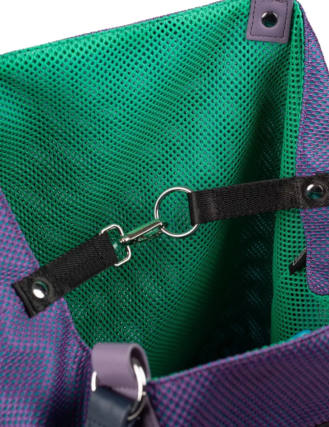 Bolso Reversible Munich Gogo Spin Violeta | Bicos de Fío