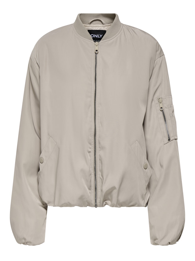 Bomber Oversize ONLY Adel Beige | Bicos de Fío
