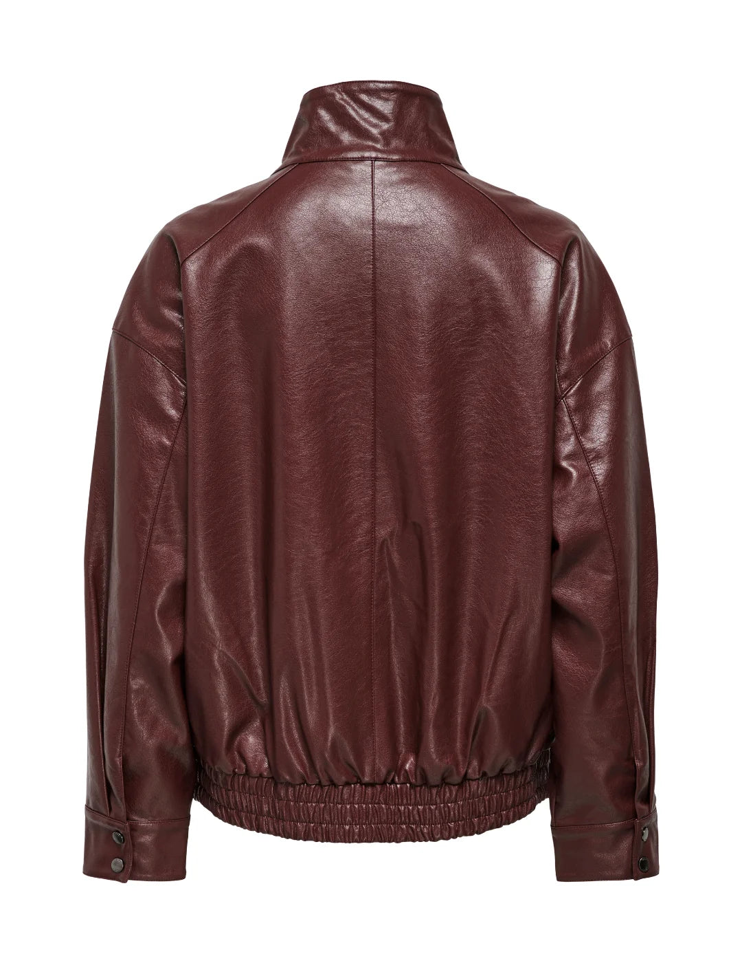 Bomber Polipiel ONLY Julia Granate | Bicos de Fío