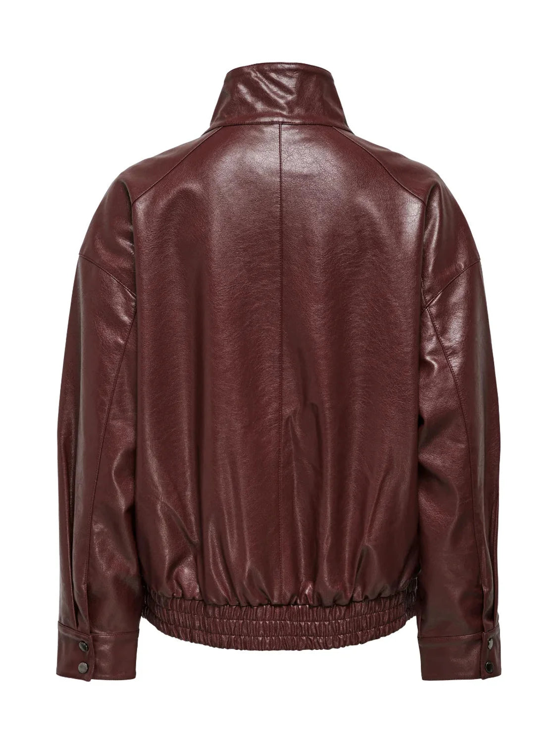 Bomber Polipiel ONLY Julia Granate | Bicos de Fío