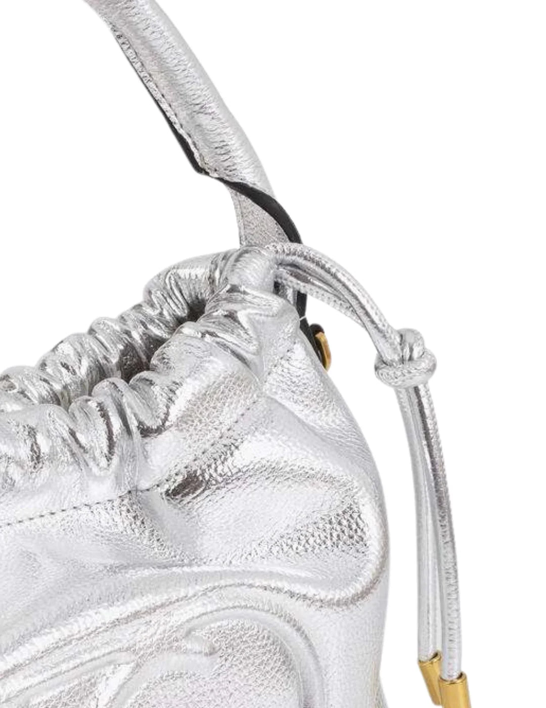 Bombonera Metalizada Lola Casademunt Plata | Bicos de Fío