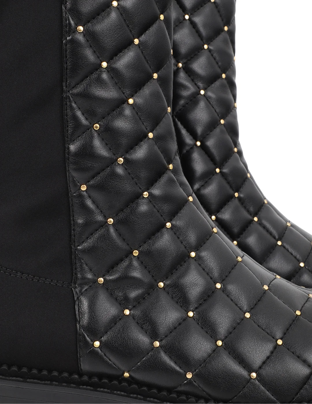 Bota Lola Casademunt Mini Tachas Negro | Bicos de Fío