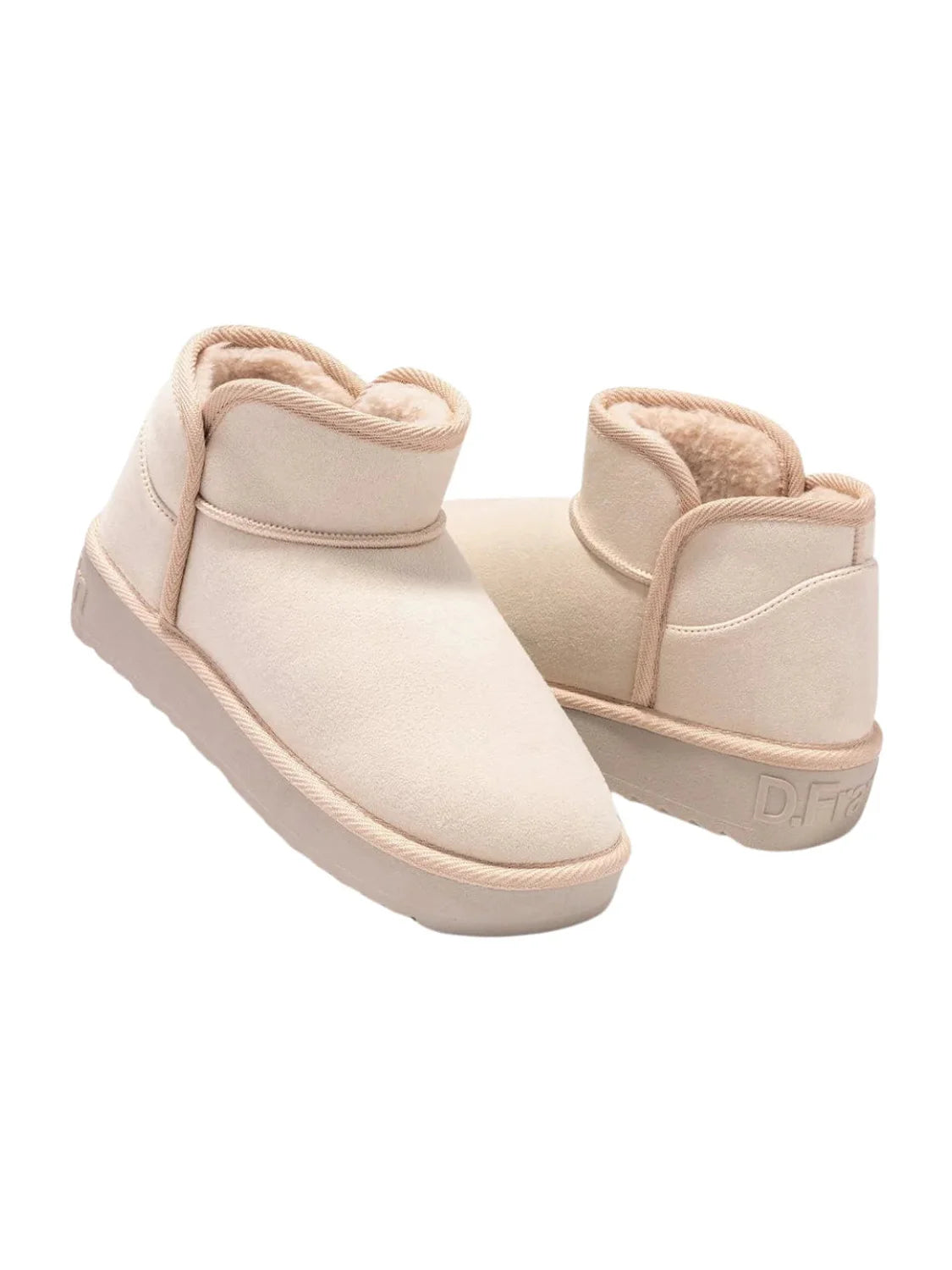 Bota Australiana D.Franklin Nordic Low Basic Beige | Bicos de Fío