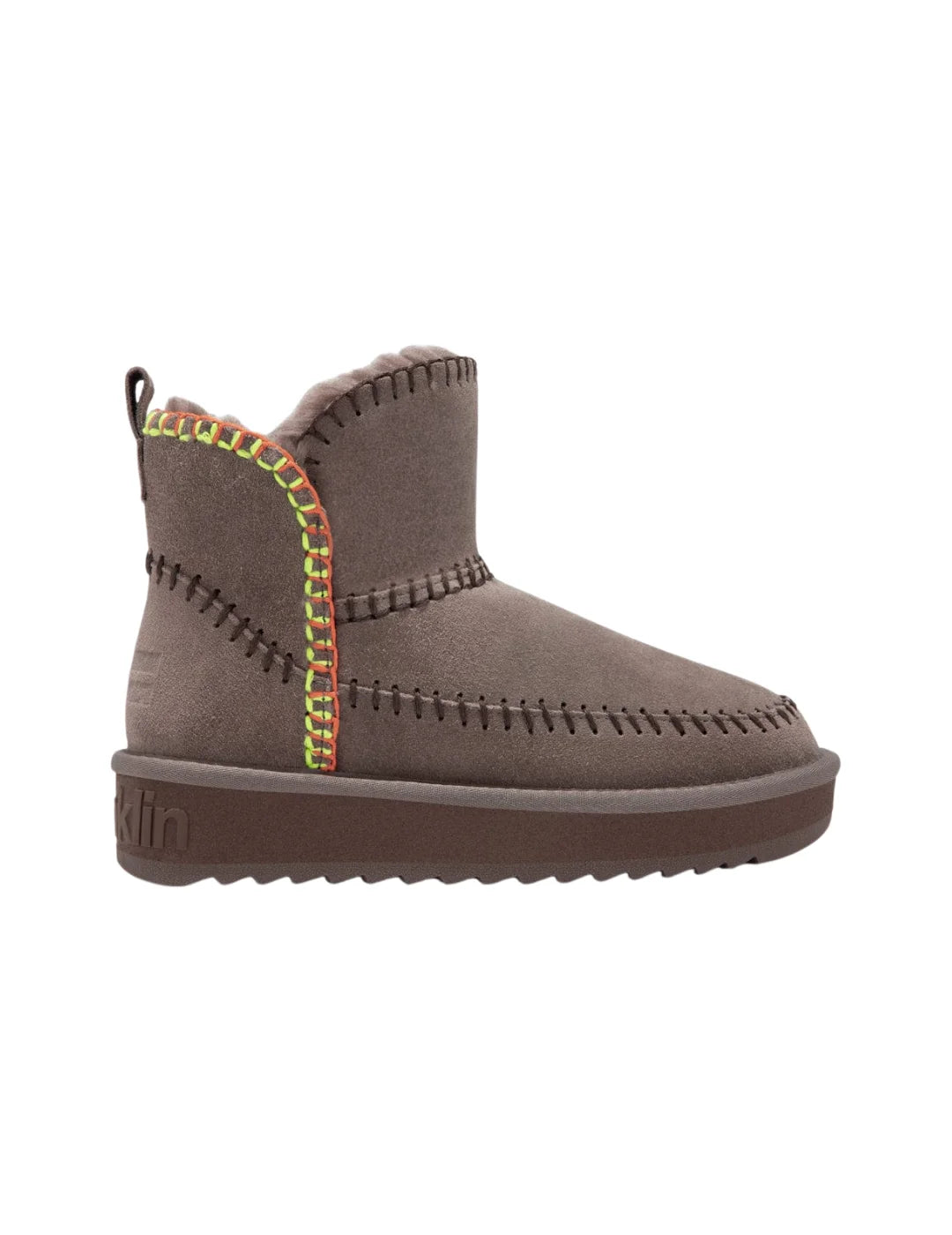 Bota D.Franklin Nordic Nova Low Taupe | Bicos de Fío