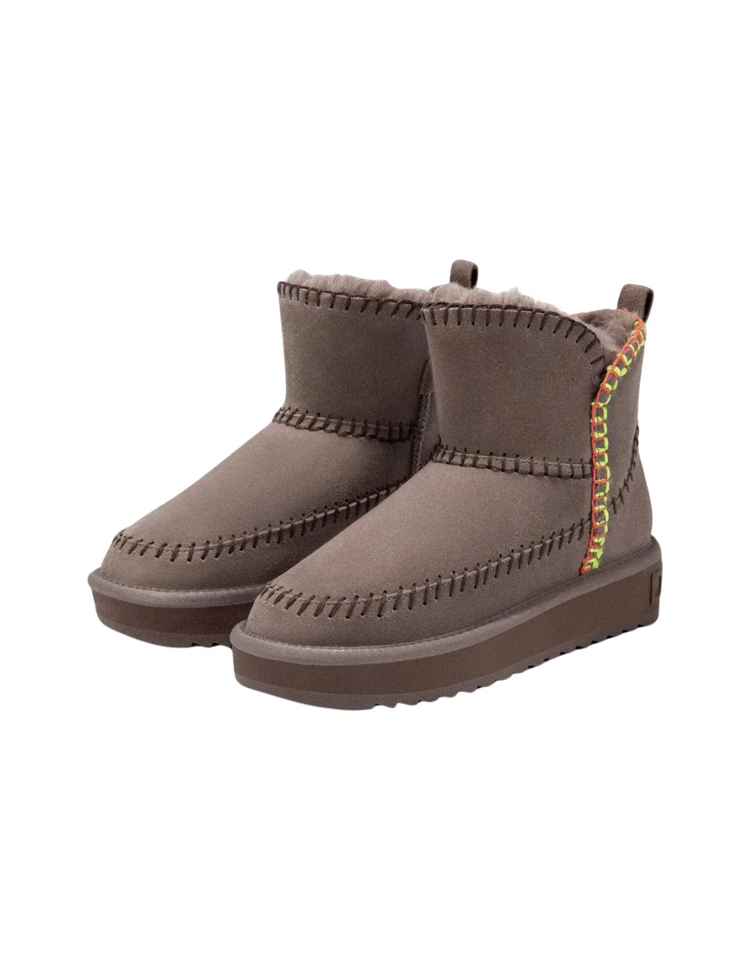 Bota D.Franklin Nordic Nova Low Taupe | Bicos de Fío